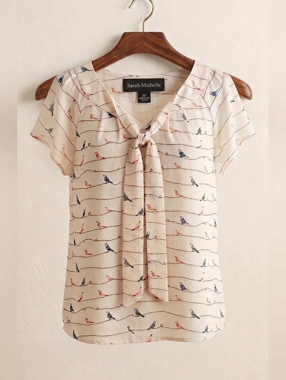 Sara Michelle Bird On A Wire Blouse PXL